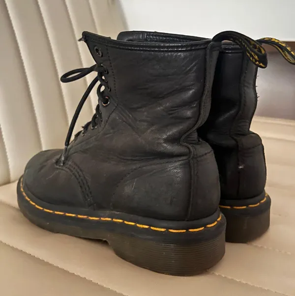 Dr. Martens Leather Boots Lace-Up - Image 4