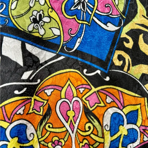 Colorful Patterned‎ Women's Jacket Black Size M - Image 5