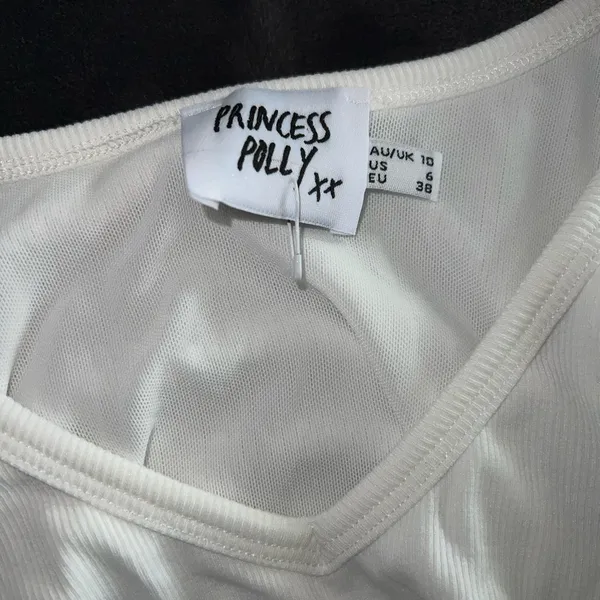 Princess Polly Adison Dress in White Size 6 - Image 11