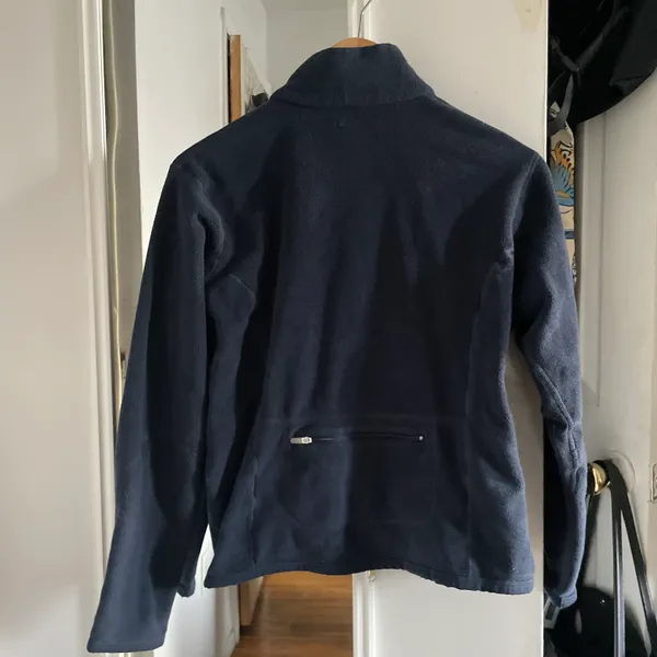 Nike Vintage Navy Blue Full Zip Sweatshirt - Image 4