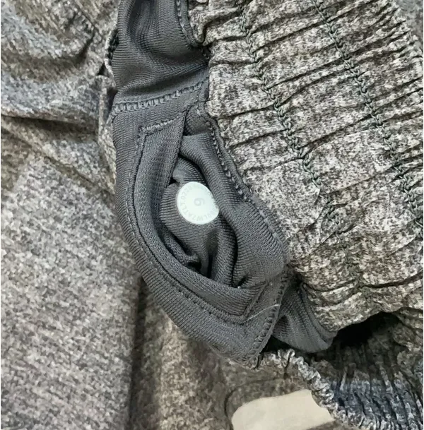 Grey Lululemon Hotty Hot Shorts 4" - Image 2