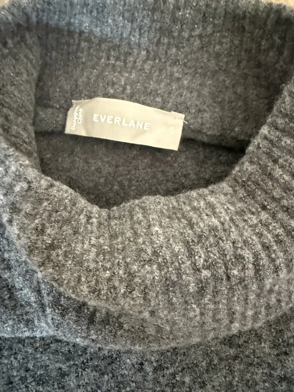 Everlane wool blend grey turtleneck sweater  - Image 6