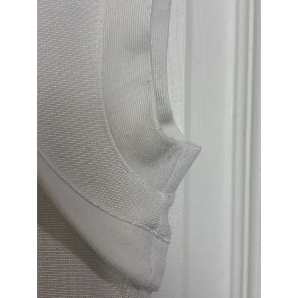 Anthropologie Maeve White Square Neck Cap Sleeve Crop Top Large - Image 7
