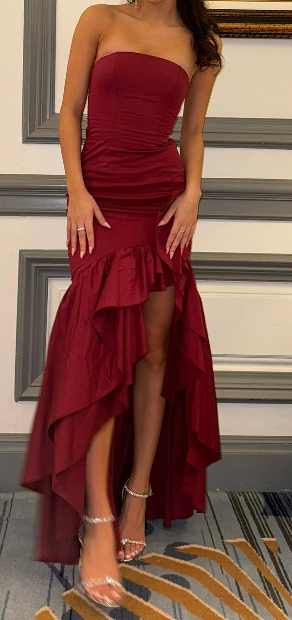 Burgundy Baby boo Dress - Image 3