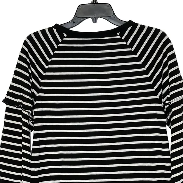 Gap T-Shirt Dress Size XS Black White Striped Womens Blended Fabric‎ LS Pullover - Image 7