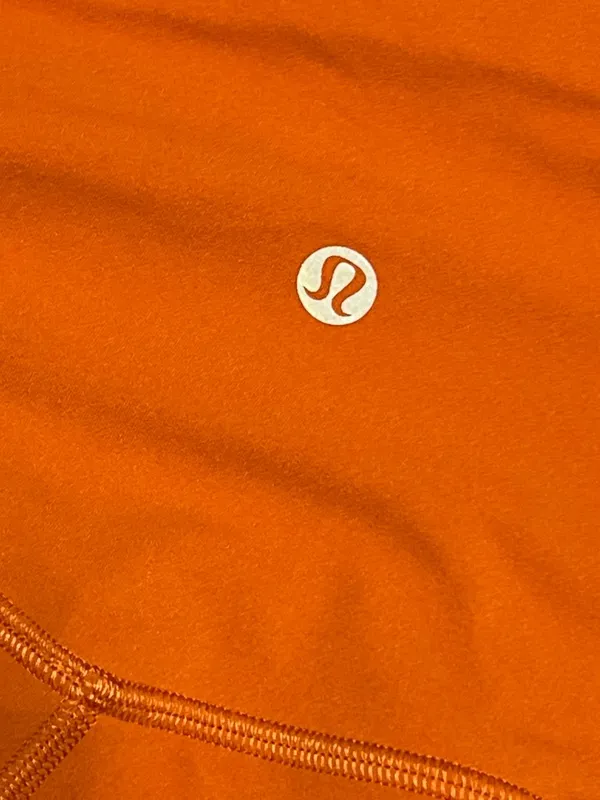 #23 Lululemon Align High-Rise Pant 25” Canyon Orange Size 4 - Image 9