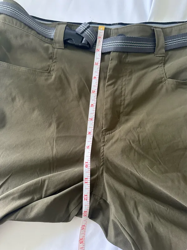 ORVIS MEN'S TECH CARGO BELTED SHORTS(BURNT OLIVE Size 32 - Image 5