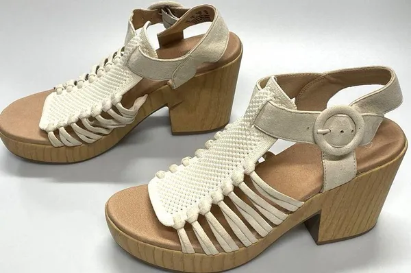 Dr. Scholl's Original Collection Beach Front Heel Sandals Women's Size 7 M - Image 4