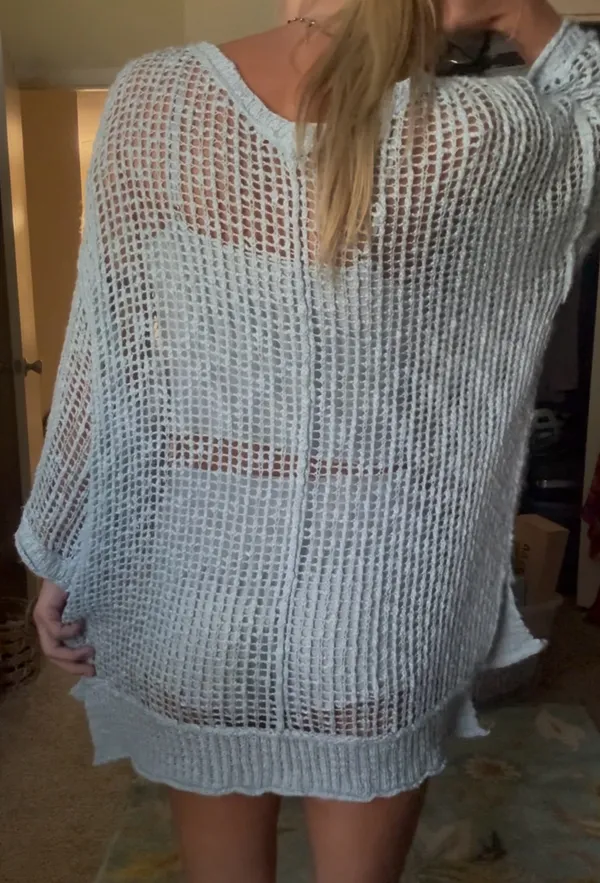 Amazing Lace Crochet Cover Up - Image 6