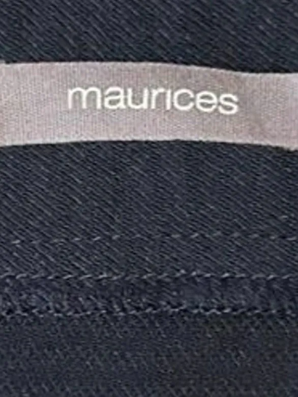 Maurices Black Wrap Skirt - Image 2