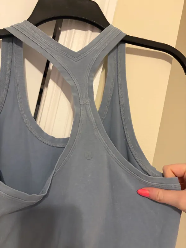 Lululemon blue cool racer back tank - Image 2