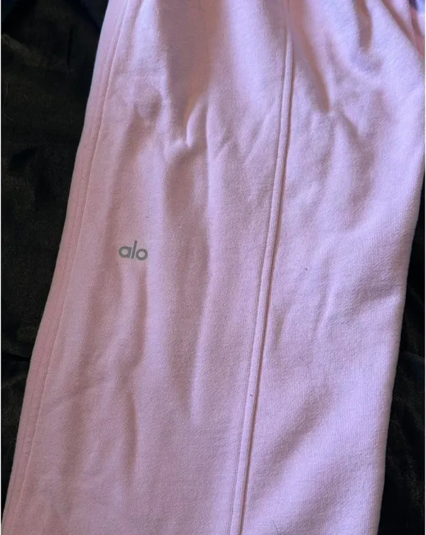 Alo Yoga heavyweight high waist free time straight leg sweatpants - Image 3