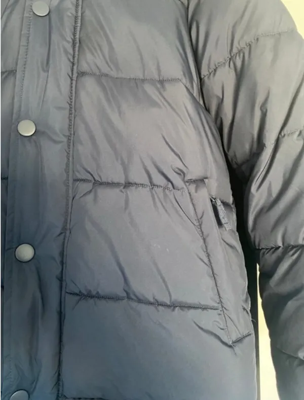 Amazon Blue navy puffer jacket - Image 7