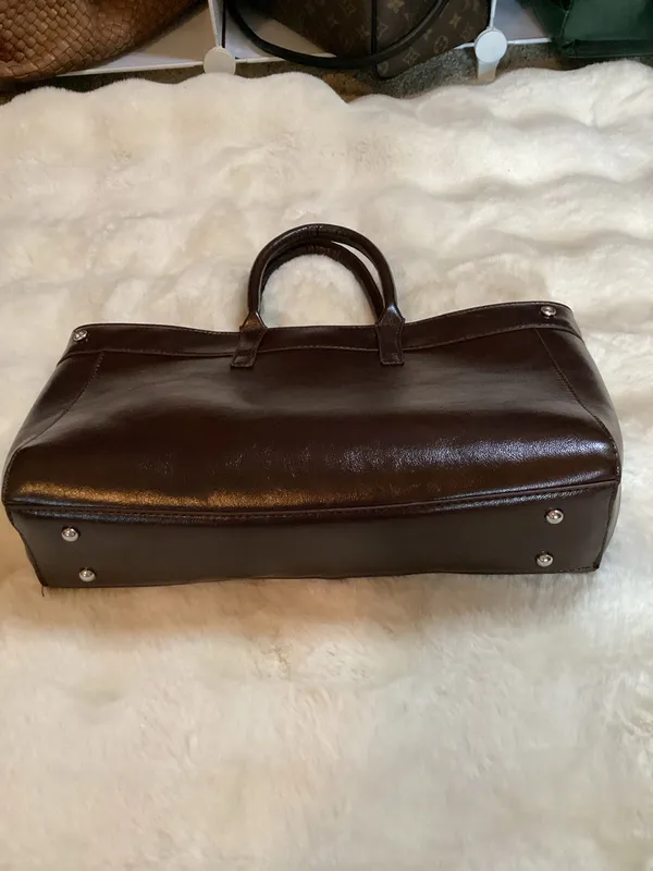 Brand New Boutique Brown Charm Handbag - Image 5