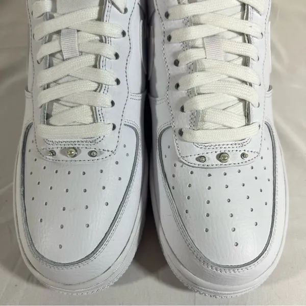 Nike NEW Women's Air Force 1 ‘07 SE Pearl White Shoe Size 8.5 #B1454 - Image 8
