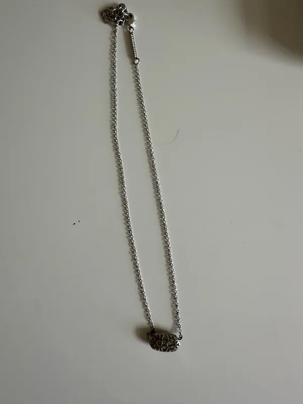 Elisa Kendra Scott Necklace Silver - Image 4