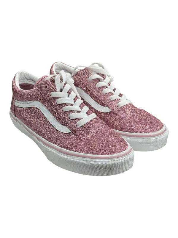 HTF: new Vans ✌︎︎ Old Skool Glitter Skate Shoe Sneaker ✌︎︎ Rose Gold Pink ✌︎︎ 7M - Image 11