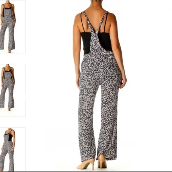 KITTENISH floral overalls with pockets size xsmall - Image 3