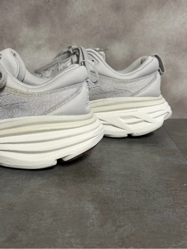 Hoka One One Bondi 8 Women’s Running Shoes Lunar Rock/Nimbus Cloud Size 9B - Image 11