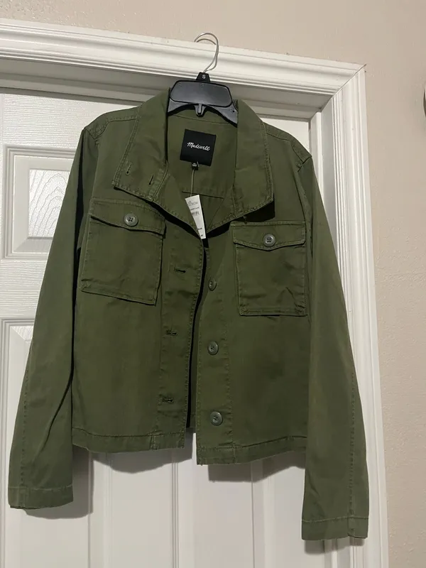 NWT Madewell green jacket  - Image 2