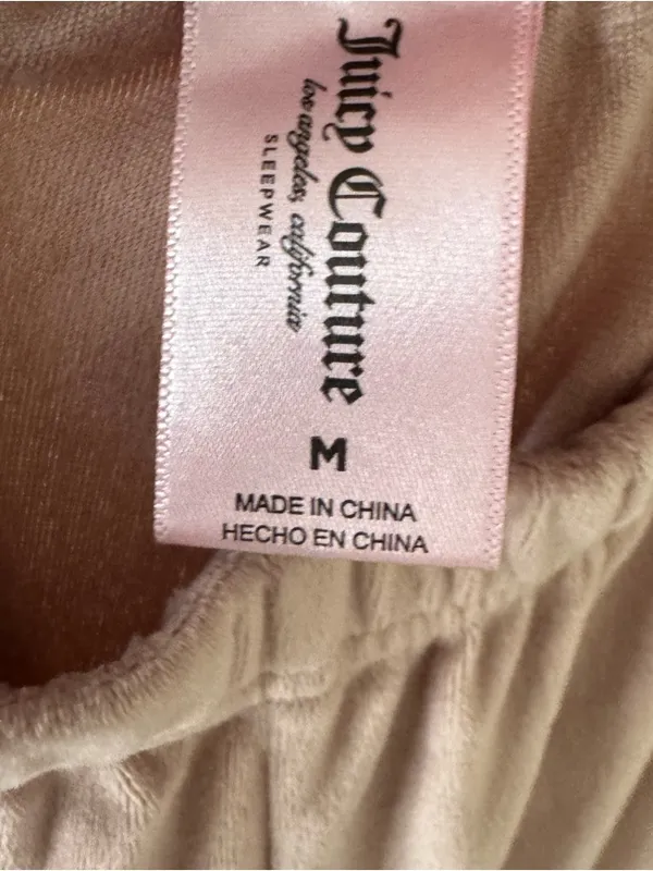 Juicy Couture Two Piece Velour Pajama Set - Image 6