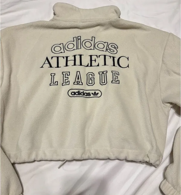 Adidas Fleece Sweatshirt - Image 3