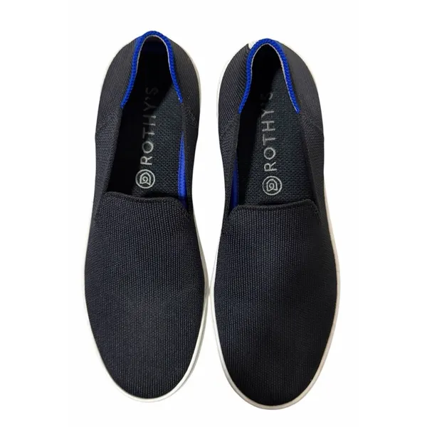 Rothys The Original Sneakers Black‎ Solid Women's Size 8 Black - Image 5