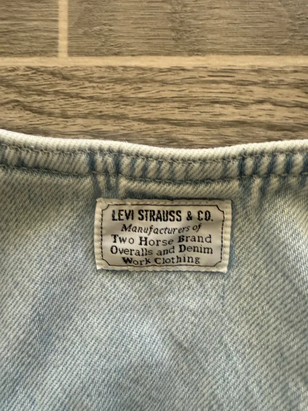 Levi’s Denim Dress Button-Up Mini - Image 5