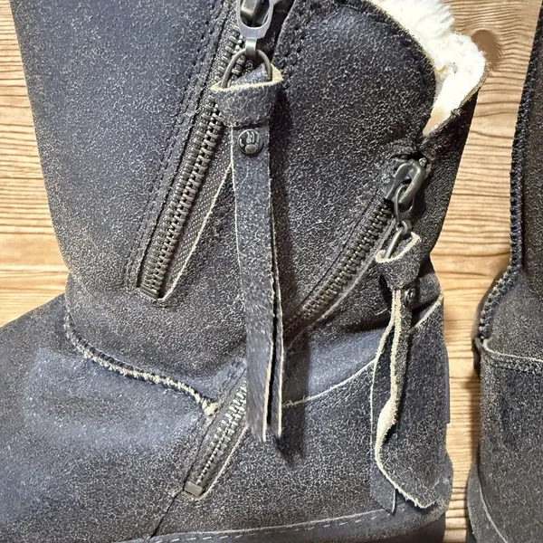Bearpaw Mimi Boots Womens Sz 8 Brown‎ Suede Wool Lined Warm Winter 1901W-MIMI - Image 11