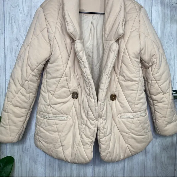 Free People Tawny Pillow Quilted Puffer Jacket size XS Extra Small - Image 6