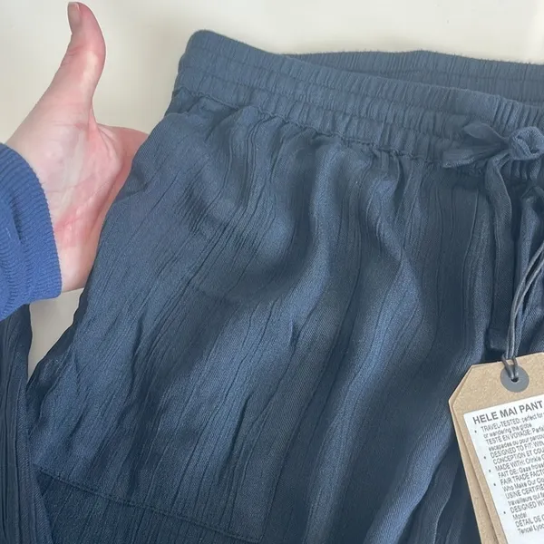 NWT PrAna Women’s Hele Mai Pant Black Casual Pants - Size Medium - Image 7