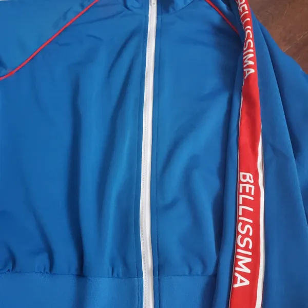 Blue and red zip up by signature8 in size large women's - Image 3