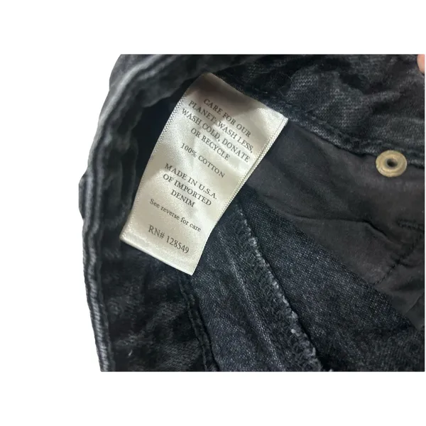 Aviator Nation Mid Rise Canyon Jean in Vintage Black Size: 27 - Image 10