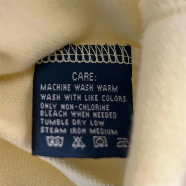 Vintage Ralph Lauren‎ Women's Yellow Polo Shirt Size M Short Sleeve - Image 4