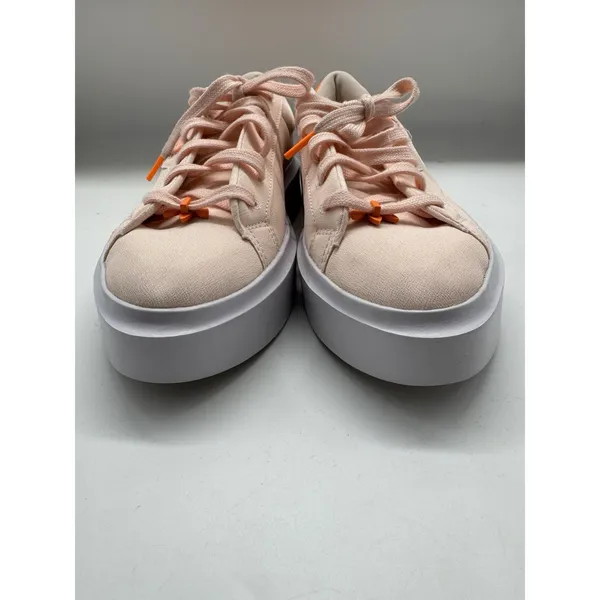 Adidas Sleek Super Pink Low Top Platform Sneakers Women’s Size 8 Canvas Orange - Image 5