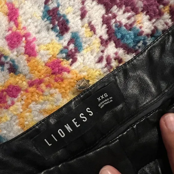 Lioness xxs black‎ wide leg pants - Image 9