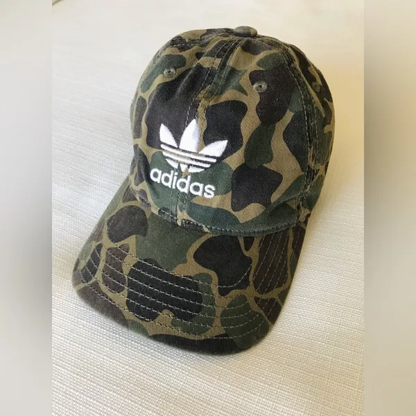 Adidas Originals Forest Camo Relaxed Fit Strapback Hat - Image 3