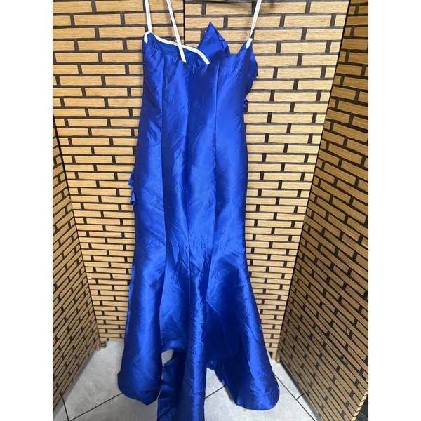 Tony Bowls Blue Strapless Formal Dress Size 12‎ - Image 2