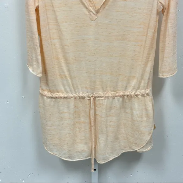 Eberjey Loungewear Pajama Cropped‎ Sleeve Mini Dress Tunic Lightweight Small - Image 4