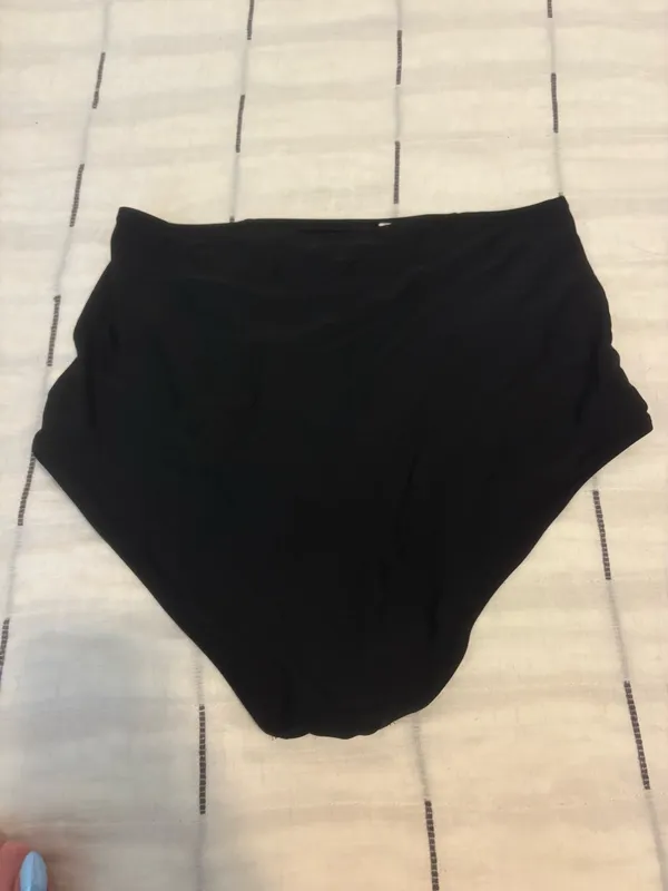Aerie Bikini Bottoms High-Waisted Black - Image 2