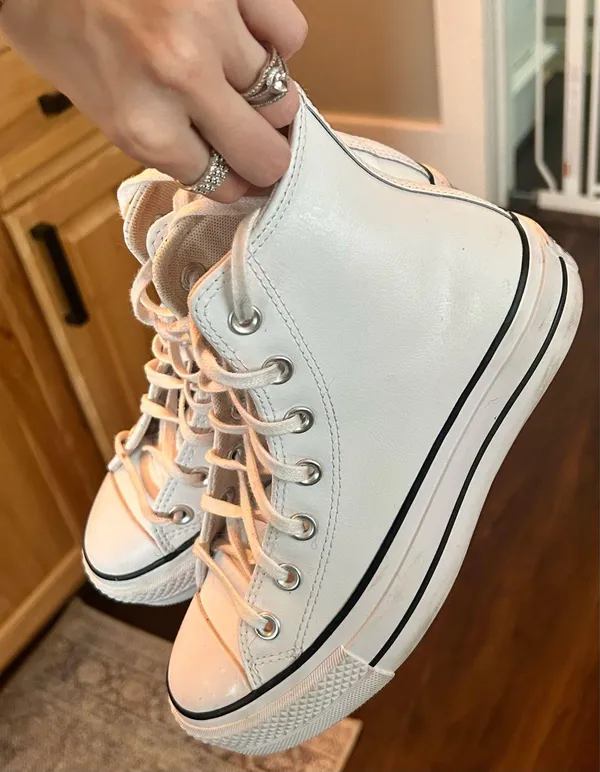 Converse High-Top White Platform - Image 5