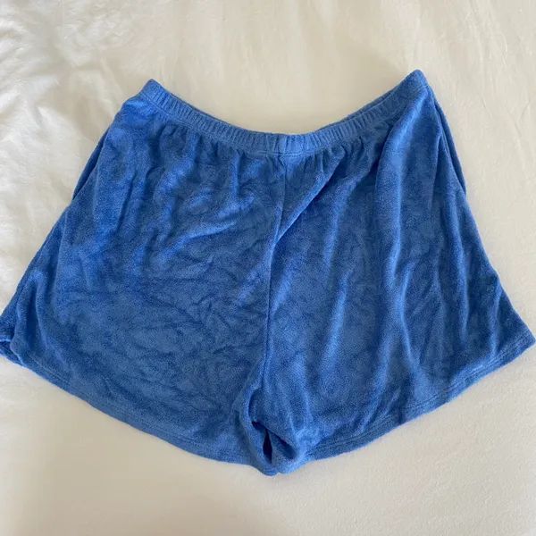 Colsie Blue  terry cloth shorts - Image 4