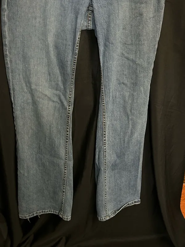 Michael Kors Classic Women's Blue Denim Jeans SZ 12 - Image 4