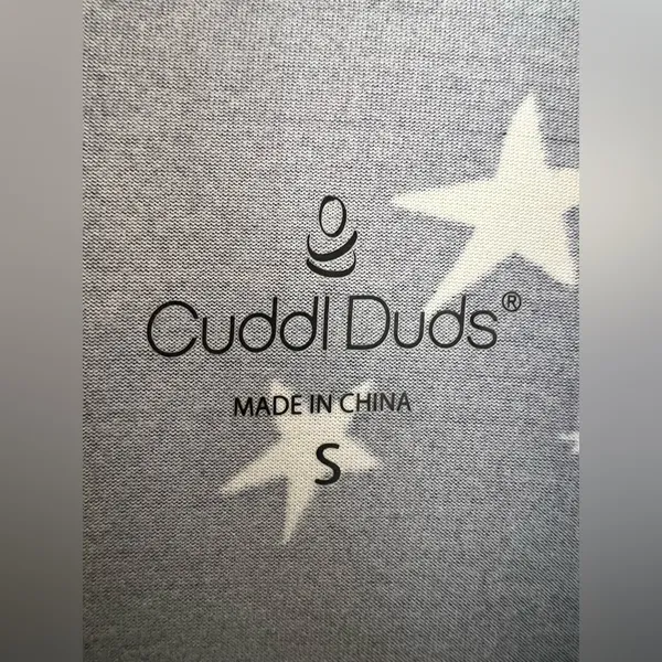 Cuddl Duds Cozy Jersey Sleep Shirt size Small Comfortable night Moons Stars - Image 3