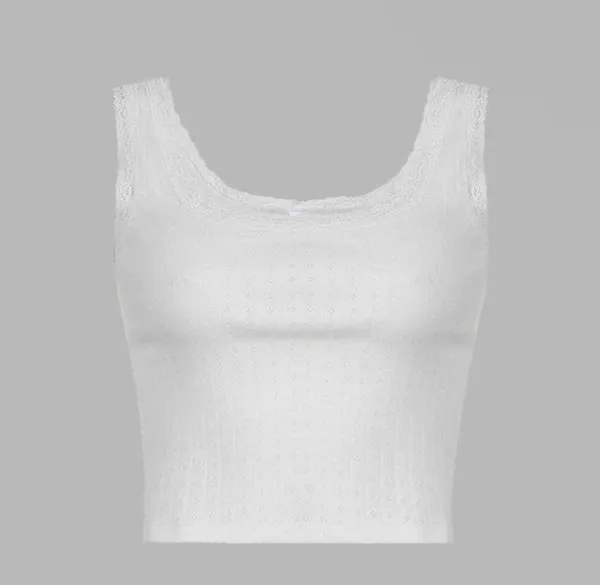 Cha Cha - Newbury Lace Tank Top - Image 2