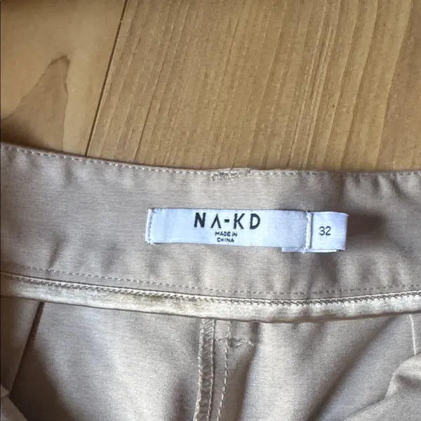 NA-KD Tan Women's Trousers - Image 2