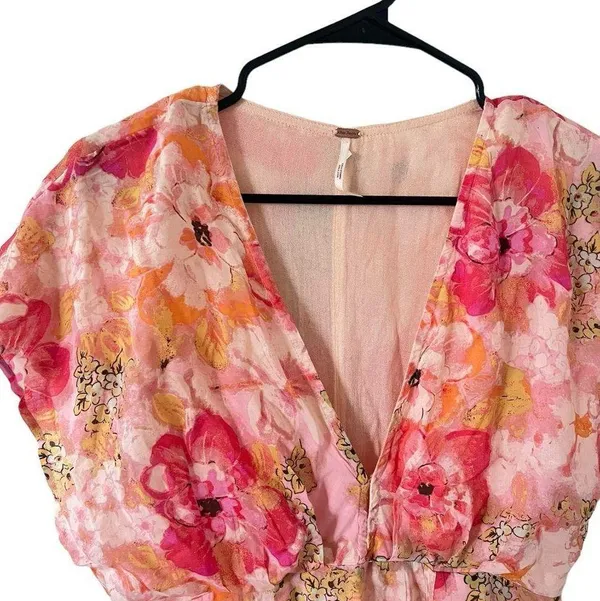 Free People Floral Freddy Mini Dress - Image 3