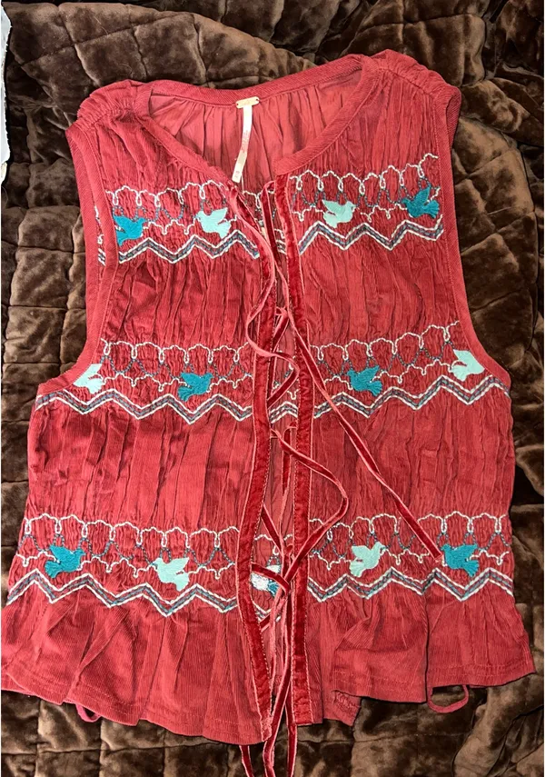 Free People Terra smocked maxi skirt set - Image 4