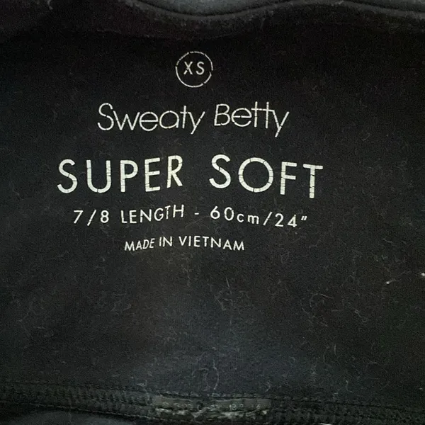 Black Velvet Leggings - Image 3