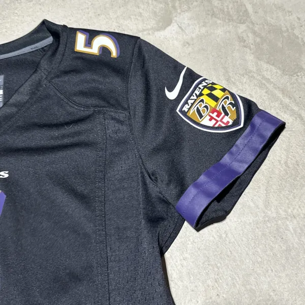 Nike On Field Baltimore Ravens Joe Flacco #5 NFL Football Jersey Women's SZ M - Image 3